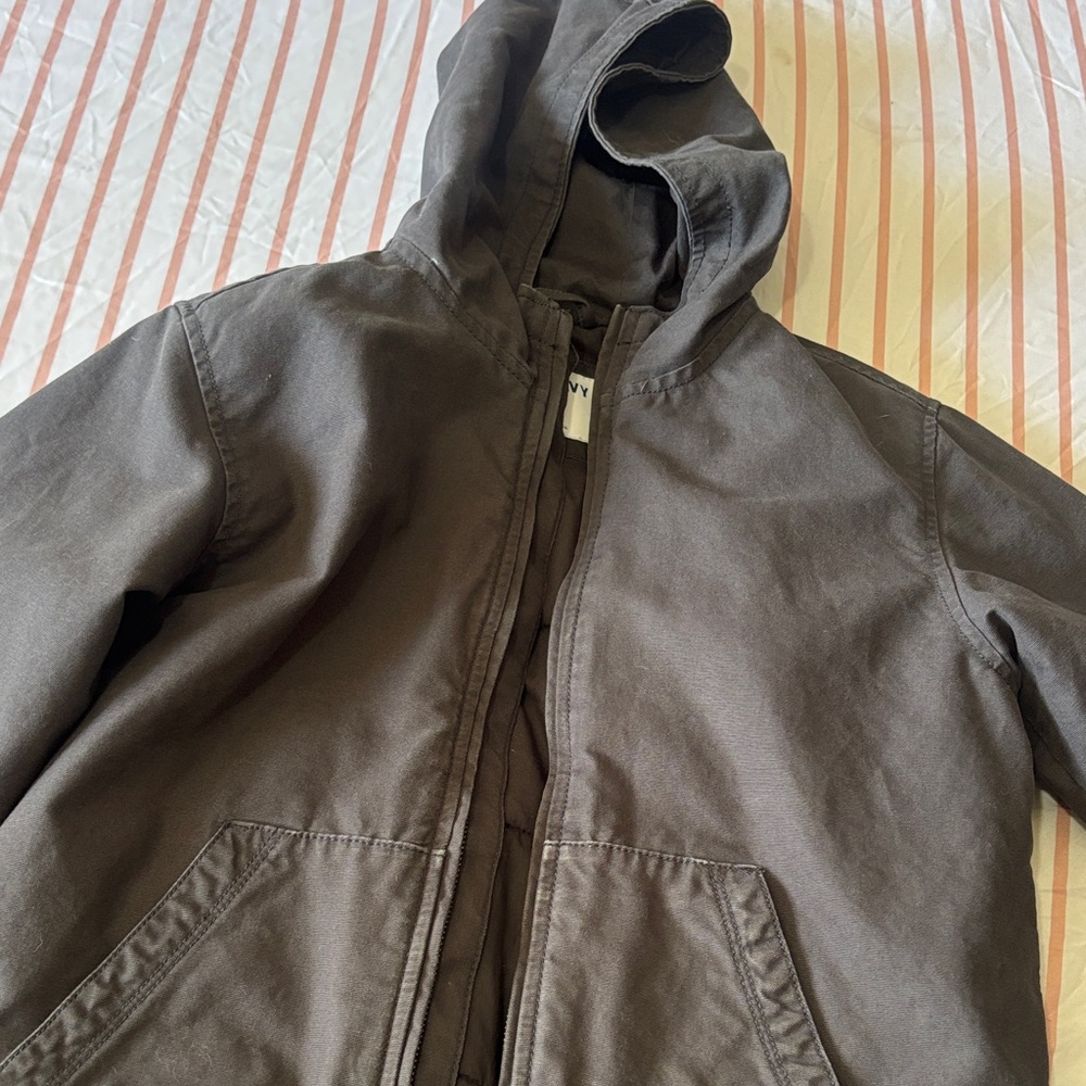 Old Navy Dark Gray Outerwear - Picture 4 of 7